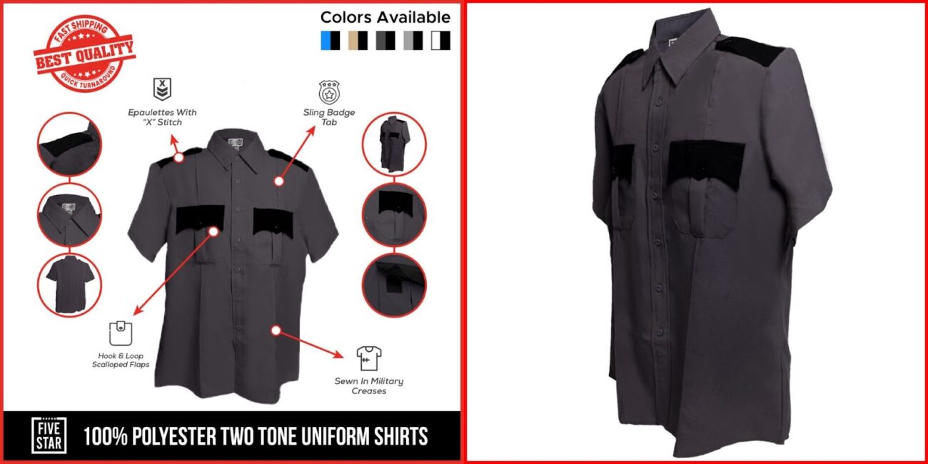 Security Officer Uniform Shirts A Symbol Of Commitment To Public