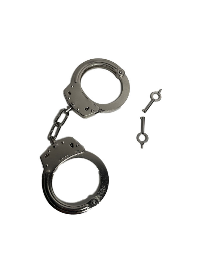 Double Locking Chain-Link Handcuff