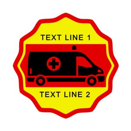 Ambulance Star Emblem Patch