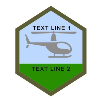 Helicopter Grass Landing Patch