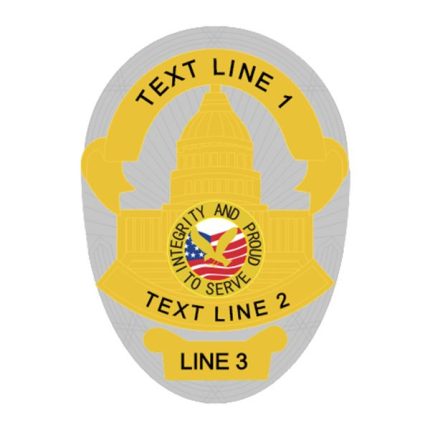 Pride Eagle Seal Badge Security Patch