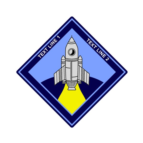 Spaceship Lift Off Patch