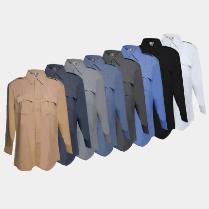 100_ Polyester Uniform Shirts Long Sleeve