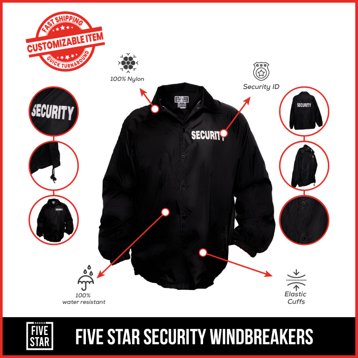 Security Windbreakers