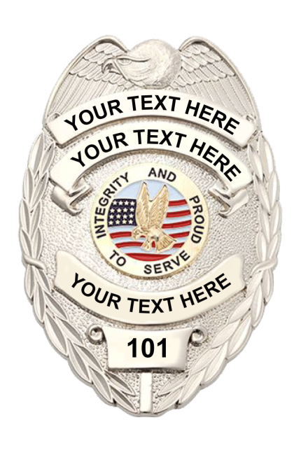 PB61S Security Officer Badge