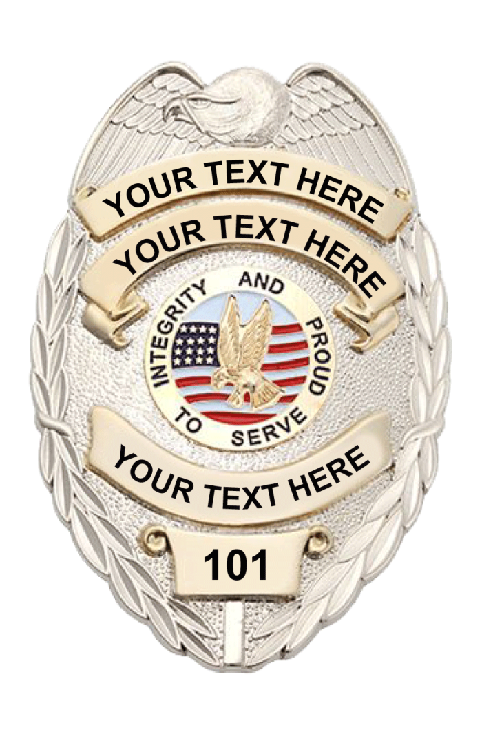 PB61SG Security Officer Badge