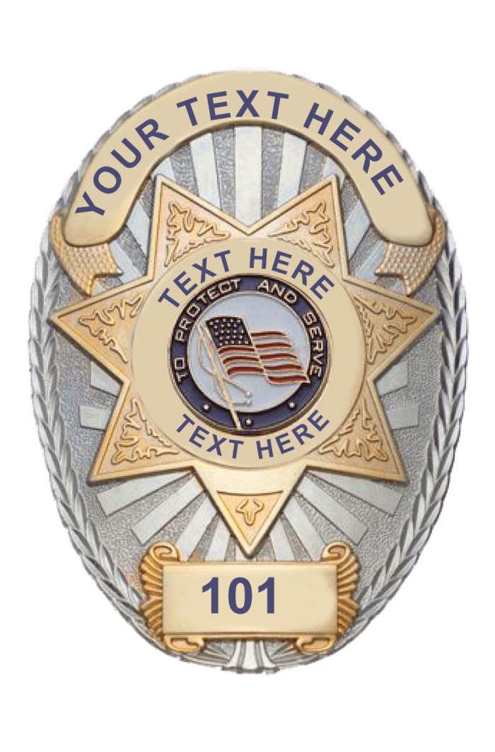 RPB03SG Security Officer Badge