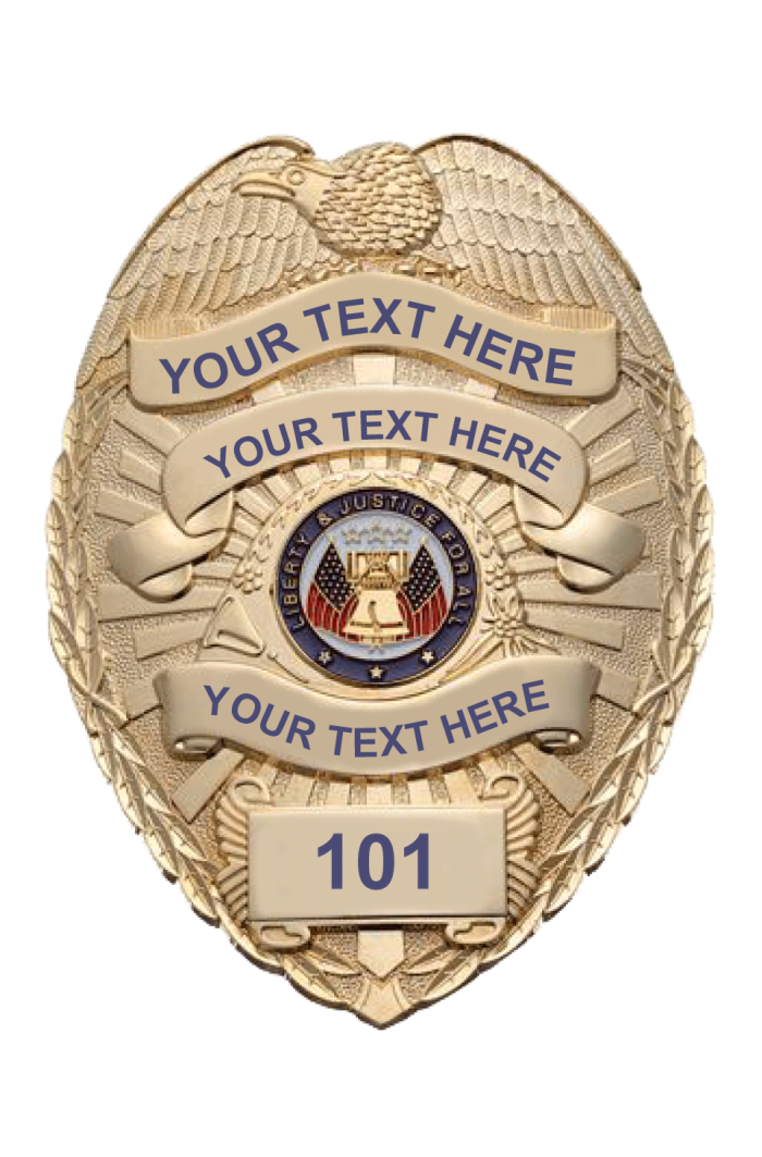 RPB04G Security Officer Badge
