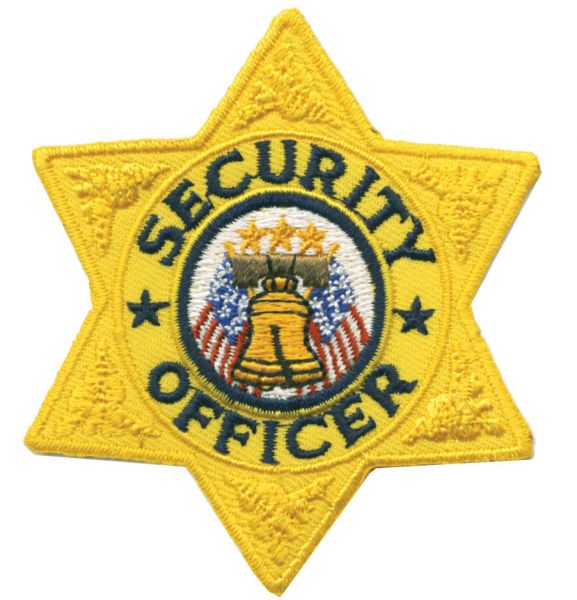 Chest/Cap Security Emblem(Yellow)