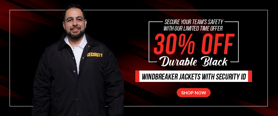 Windbreaker Jackets with Security ID