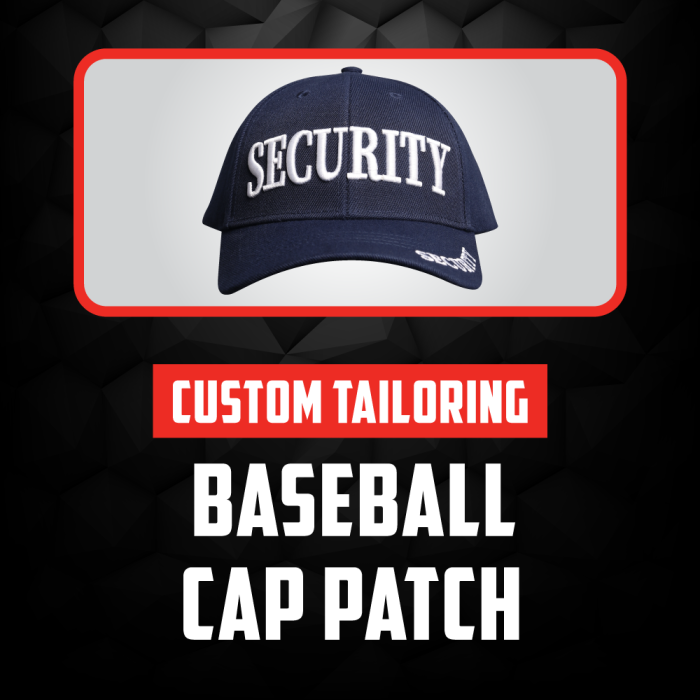 Tailoring Baseball Cap Patch