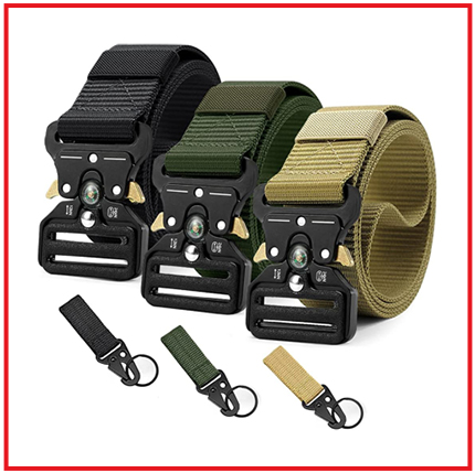FIVE STAR TACTICAL BELT MILITARY STYLE 3 COLORS