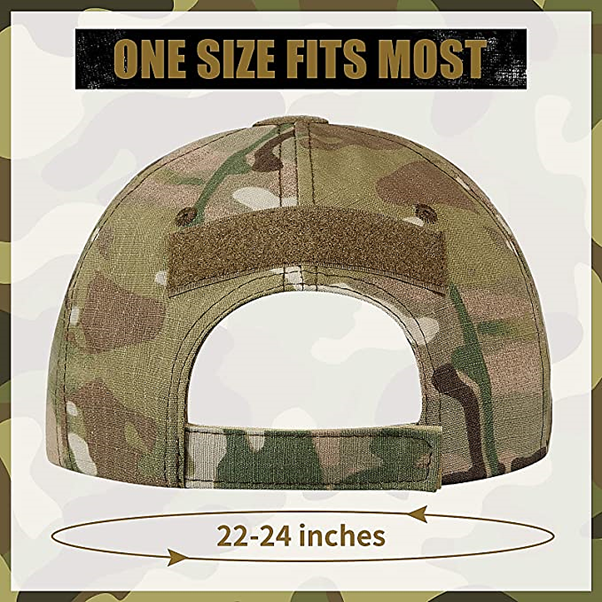 army tactical patch cap