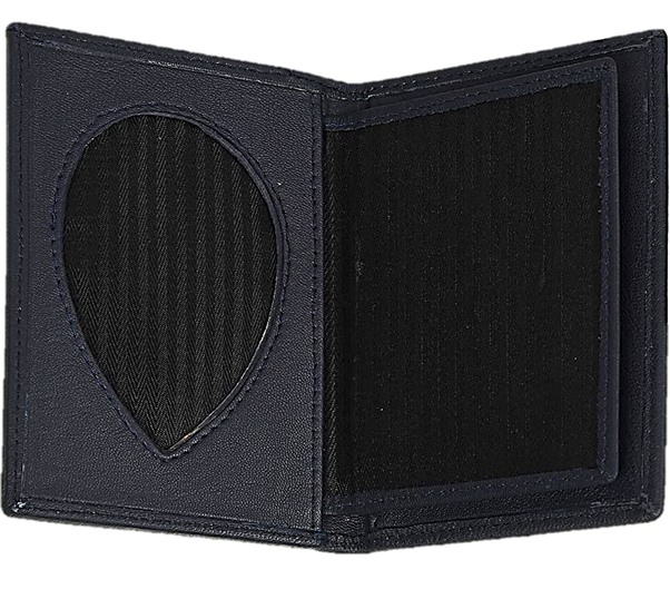 genuine leather police wallet