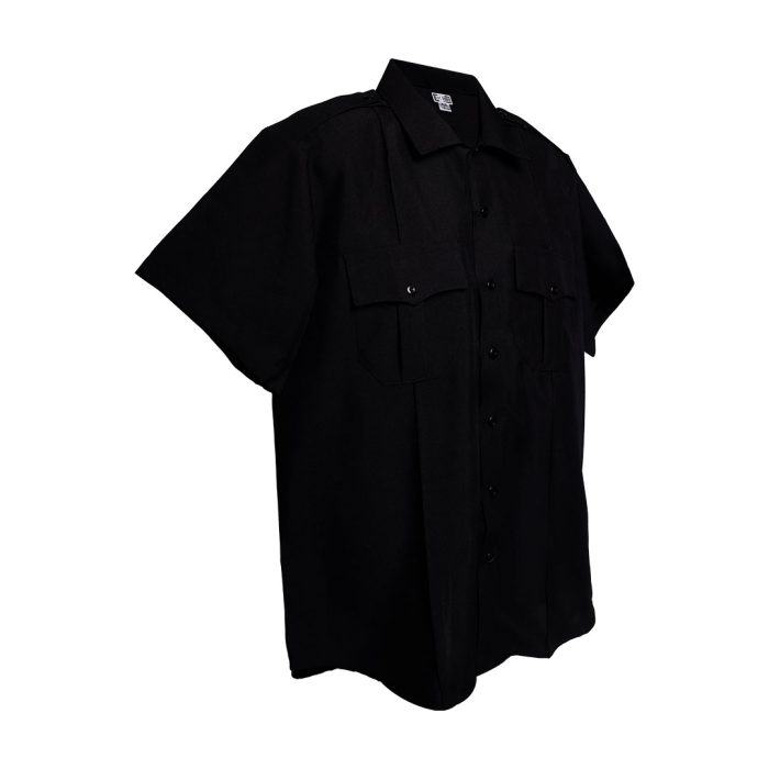 short sleeve uniform black shirts