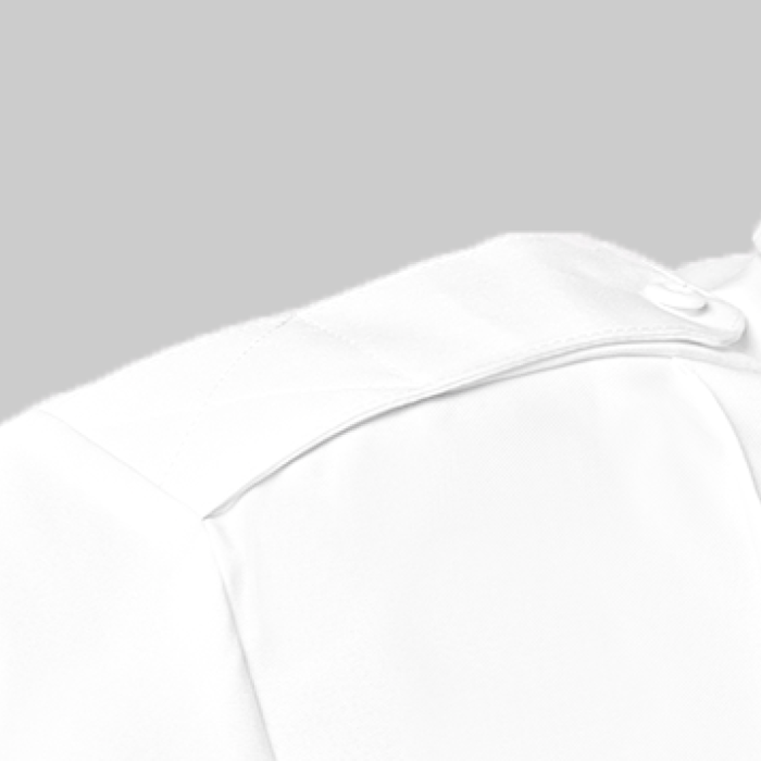 Sleeve Uniform White Shirts