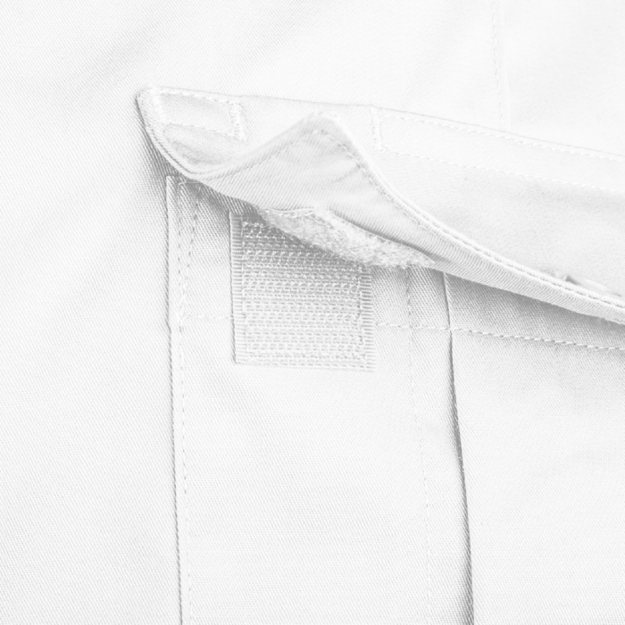 Poly Cotton Short Sleeve White Shirt