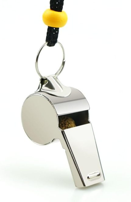 Stainless White Steel Whistle