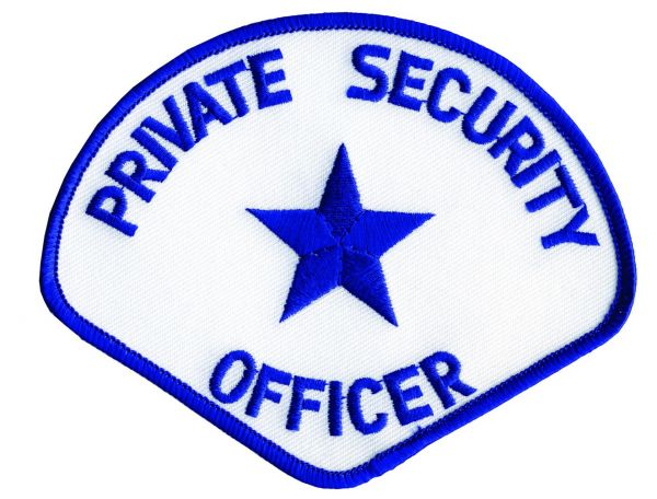 Private Security Officer Badges (Blue)