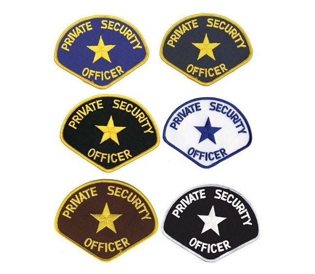 Security Officer Shoulder Patches