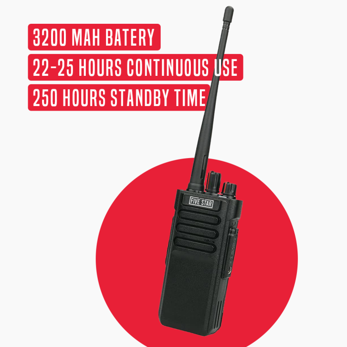3200 Mah Batery Radio