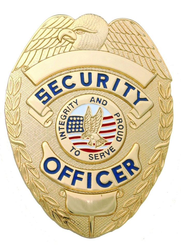 Security Officer Gold Badge