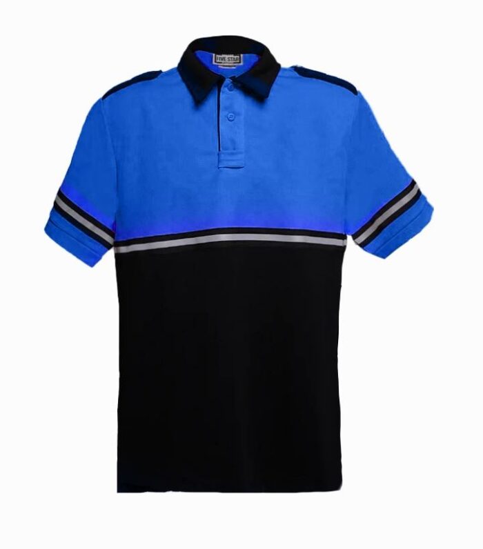 two tone polo t shirt