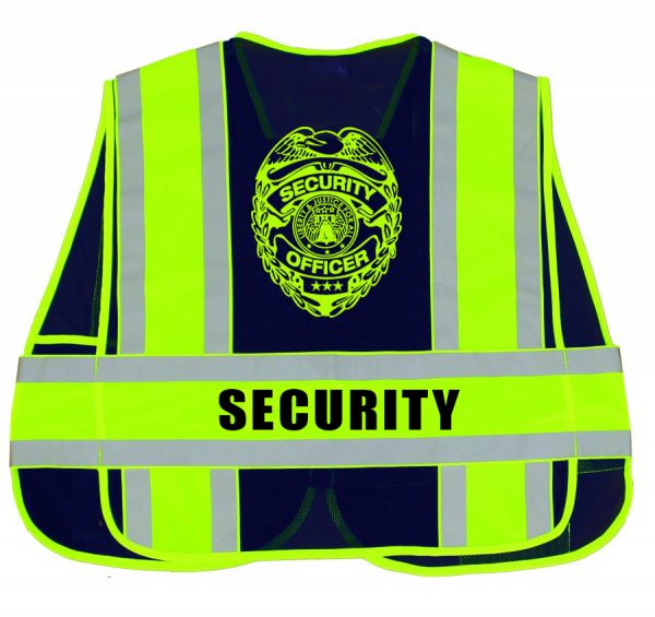 High Visibility Security Vest