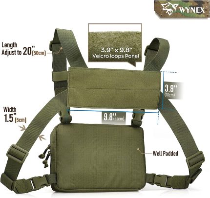 Green Chest Rig Bag