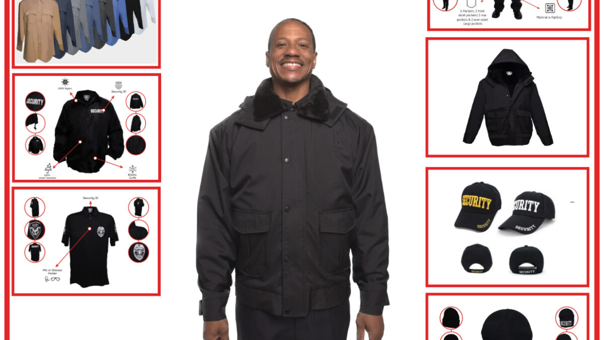 Buy Durable Security Jacket Online at Pro Uniforms