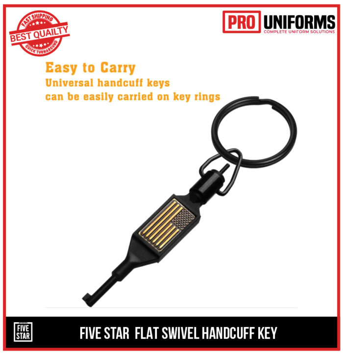 Universal Flat Swivel Handcuff Key