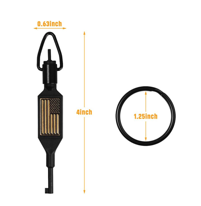 Polymer Handcuff Key 3