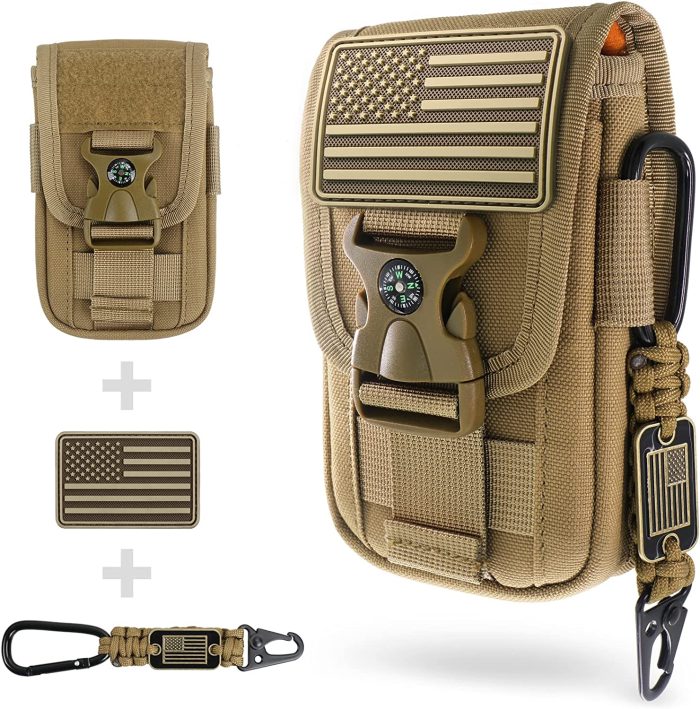 Molle Pouch with Compass Buckle