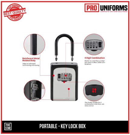 Portable Key Lock Box Main