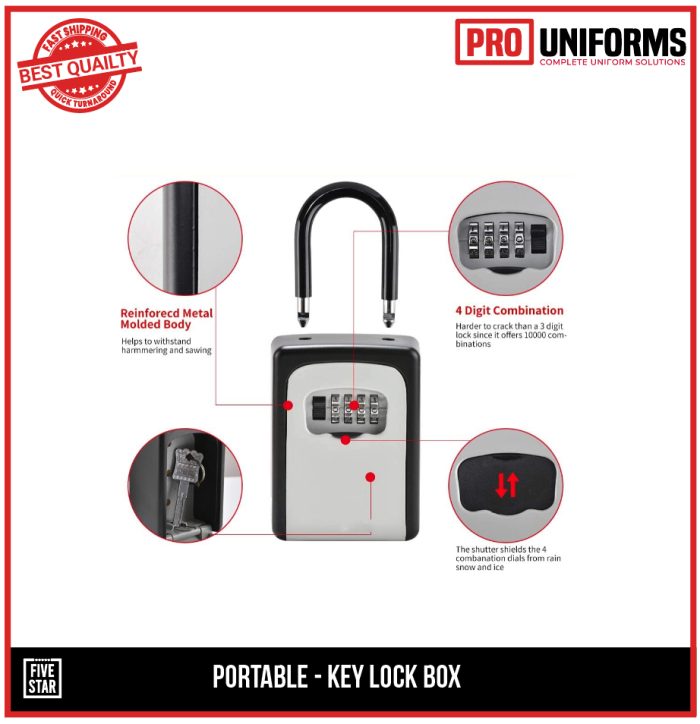 Portable Key Lock Box Main