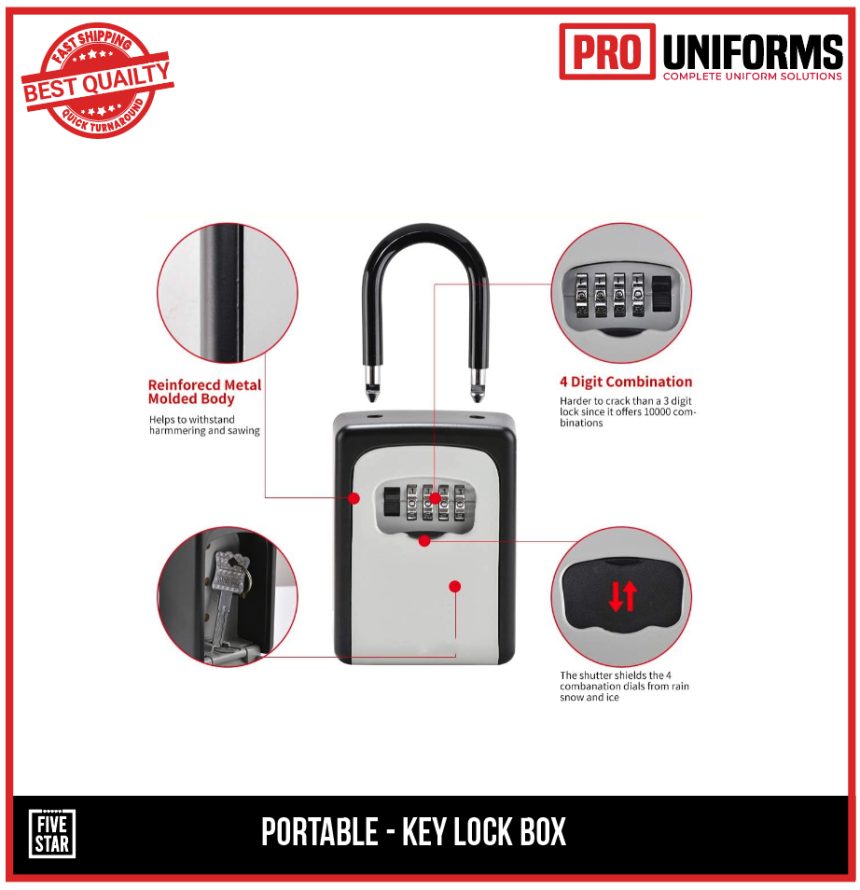 Secure Your Keys OntheGo with Portable Key Lock Box