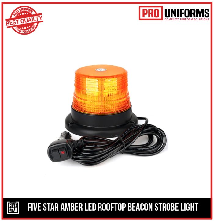 Amber Led Rooftop Beacon Strobe Light