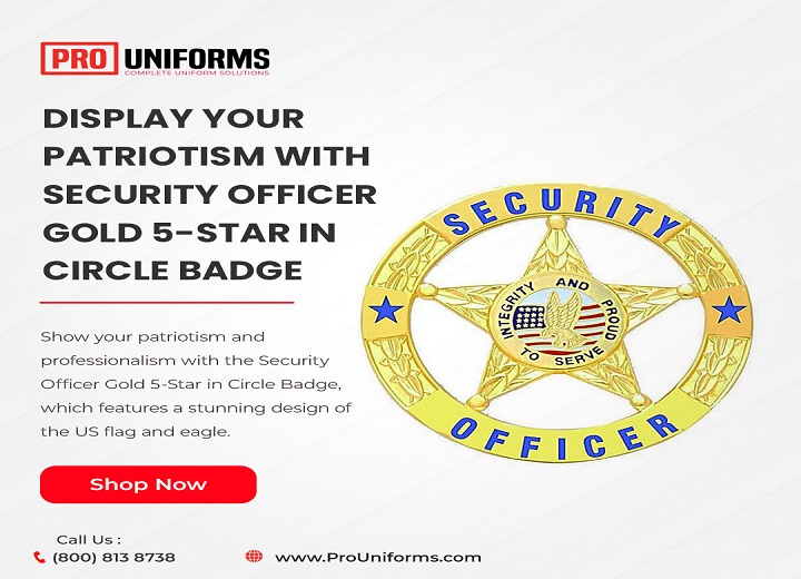 Security Officer Badges