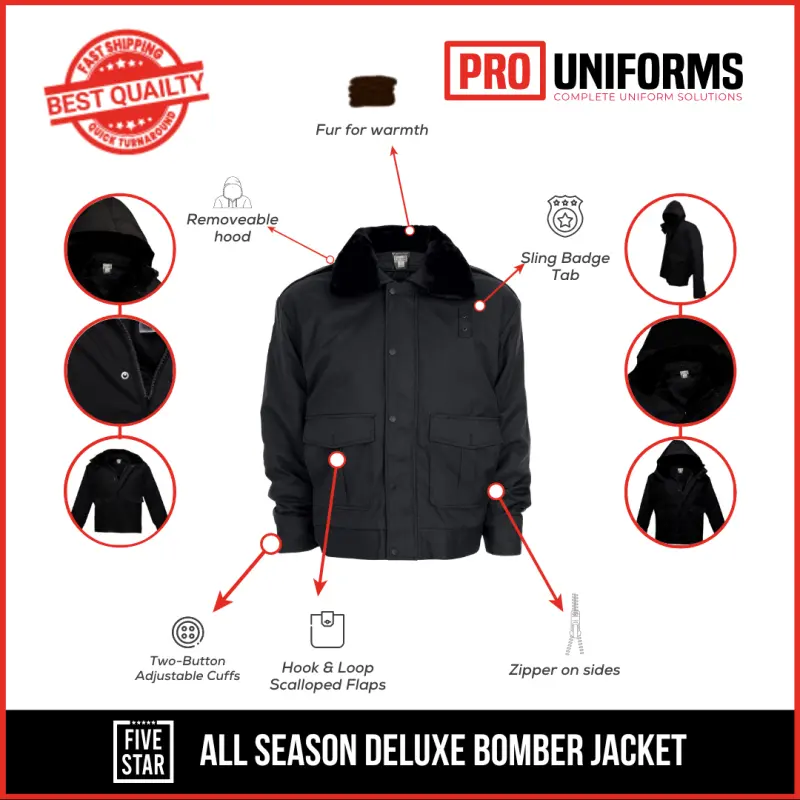 Security Bomber Jacket