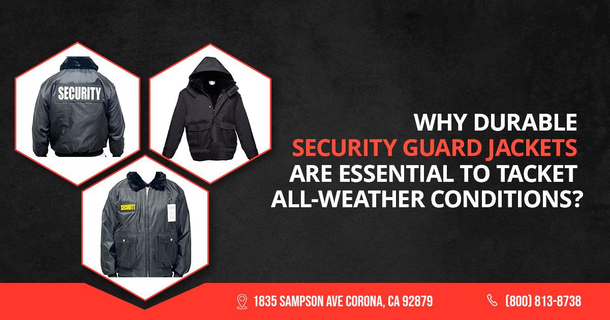 Jackets for Security Guards