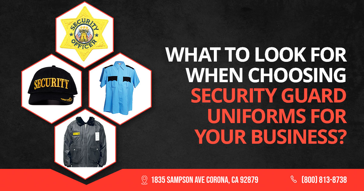 Security Guard Uniforms