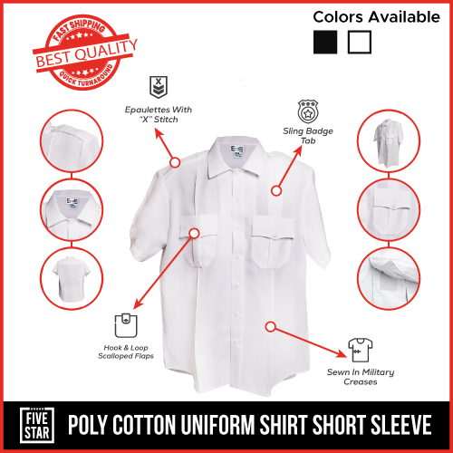 Poly Cotton Uniform Shirt