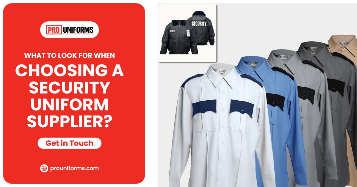 Security Uniform Supplier