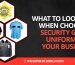 Security Guard Uniforms